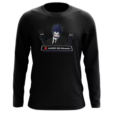 T-Shirt à manches longues Ryuk « Mangez des Pommes ! » – Parodie Death Note