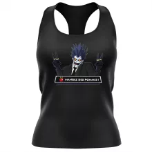 Débardeur Femme Ryuk « Mangez des Pommes ! » – Parodie Death Note