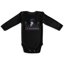 Body bébé manches longues Ryuk « Mangez des Pommes ! » – Parodie Death Note