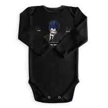 Body bébé manches longues Ryuk « Mangez des Pommes ! » – Parodie Death Note