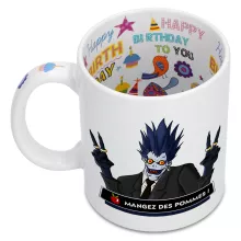 Mug Ryuk « Mangez des Pommes ! » – Parodie Death Note