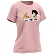 T-shirt Femme Nappa « Avant - Après » – Parodie Dragon Ball Z
