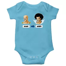 Body bébé Nappa « Avant - Après » – Parodie Dragon Ball Z