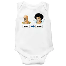 Body bébé Nappa « Avant - Après » – Parodie Dragon Ball Z