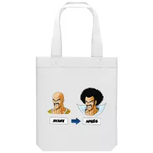 totebag Nappa « Avant - Après » – Parodie Dragon Ball Z