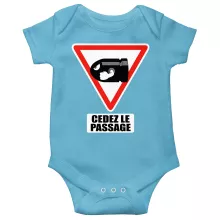Body bébé manches courtes (garçons) Parodies Jeux Vidéo