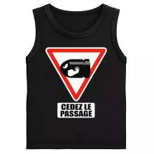 Débardeurs Enfants Bill Ball « Cédez le passage ! » – Parodie Mario Kart