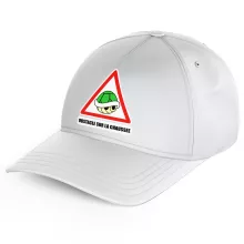 Casquette Enfant La carapace verte « Obstacle sur la chaussée ! » – Parodie Mario Kart