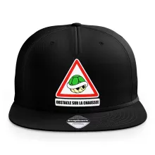 Casquette La carapace verte « Obstacle sur la chaussée ! » – Parodie Mario Kart