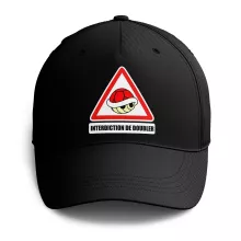 Casquette La carapace rouge « Interdiction de doubler ! » – Parodie Mario Kart