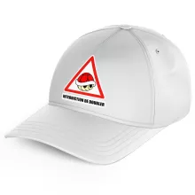 Casquette Enfant La carapace rouge « Interdiction de doubler ! » – Parodie Mario Kart