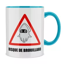 Mug Poulba « Risque de Brouillard ! » – Parodie Mario Kart