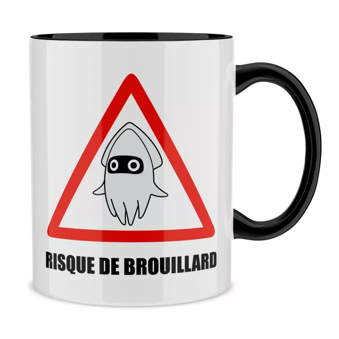 Mugs Parodie Mario Kart Risque de Brouillard ! - Poulba le Poulpe Masqué