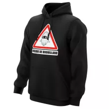 Sweat à capuche Poulba « Risque de Brouillard ! » – Parodie Mario Kart