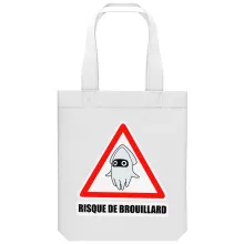totebag Poulba « Risque de Brouillard ! » – Parodie Mario Kart