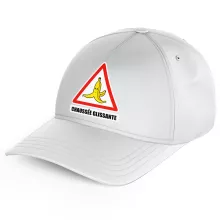 Casquette Enfant La banane « Chaussée glissante ! » – Parodie Mario Kart