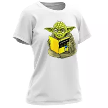 T-shirt Femme Yoda « En grammaire, un zéro, il est... » – Parodie Star Wars