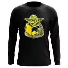 T-Shirt à manches longues Yoda « En grammaire, un zéro, il est... » – Parodie Star Wars