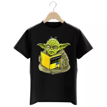 T-shirt Enfant Yoda « En grammaire, un zéro, il est... » – Parodie Star Wars