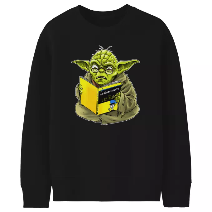Pulls Enfants Parodie Star Wars En grammaire, un zéro, il est... :) - Yoda