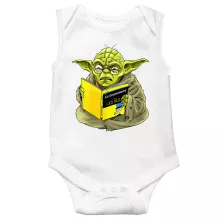 Body bébé Yoda « En grammaire, un zéro, il est... » – Parodie Star Wars