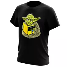 T-shirt Yoda « En grammaire, un zéro, il est... » – Parodie Star Wars