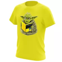 T-shirt Yoda « En grammaire, un zéro, il est... » – Parodie Star Wars