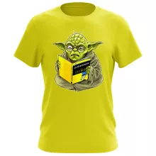 T-shirt Yoda « En grammaire, un zéro, il est... » – Parodie Star Wars