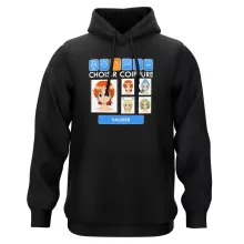 Sweat à capuche Nami « Générateur de personnages » – Parodie One Piece