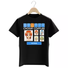 T-shirt Enfant Nami « Générateur de personnages » – Parodie One Piece
