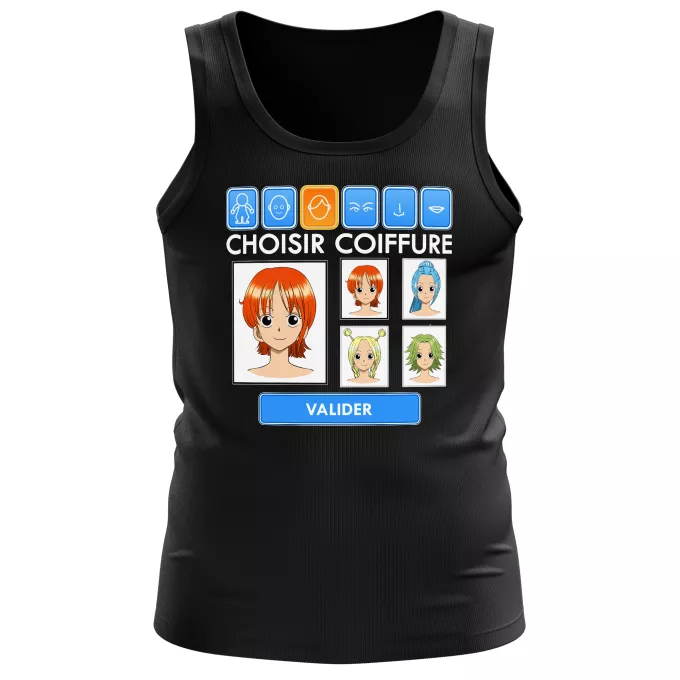 Débardeurs Hommes Parodie One Piece Générateur de personnages :) - Nami, Vivi