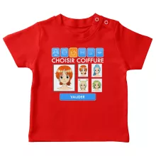 T-shirts bébé Parodies Manga