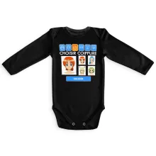 Body bébé manches longues Nami « Générateur de personnages » – Parodie One Piece