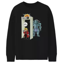 Pull Enfant Edward « Détecteur de métaux ! » – Parodie Full Metal Alchemist