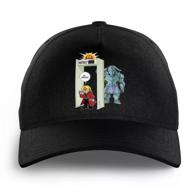 Casquettes Enfants Parodie Full Metal Alchemist - FMA Détecteur de métaux ! - Edward, Alphonse Elric