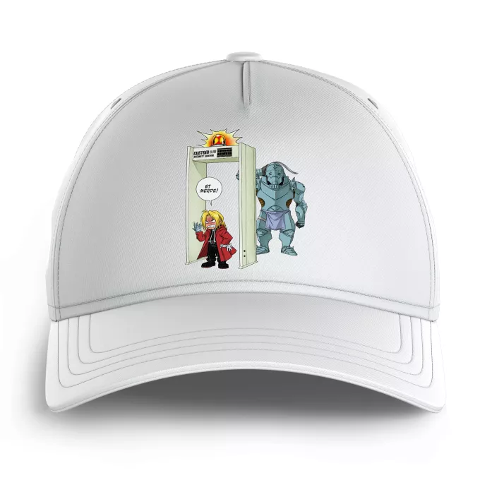 Casquettes Enfants Parodie Full Metal Alchemist - FMA Détecteur de métaux ! - Edward, Alphonse Elric