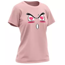 T-shirt Femme Manga « In Love !! » – Parodie Funny Face
