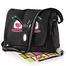 Sac à bandoulière Manga « In Love !! » – Parodie Funny Face