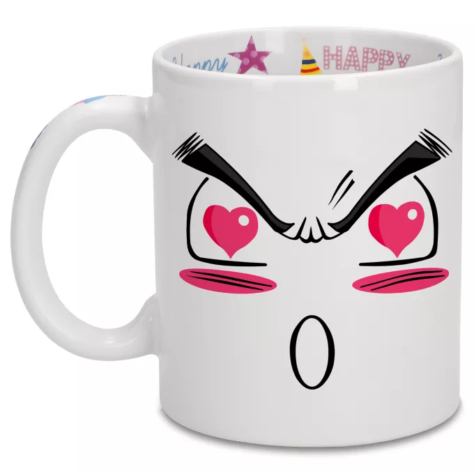 Mugs Anniversaire Parodie Funny Face In Love !! - Manga - Funny Face