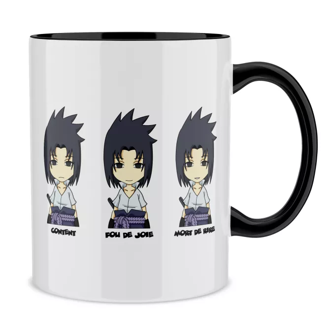 Mugs Parodie Naruto L'homme le plus expressif du Monde :) - Sasuke Uchiwa