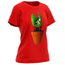 Zetsu Damen T-shirt “Akatsuki Den” – Parodie auf Naruto