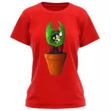 Zetsu Damen T-shirt “Akatsuki Den” – Parodie auf Naruto