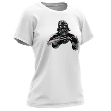 Darth Vader T-shirt för kvinnor – Parodi Stjärnornas krig