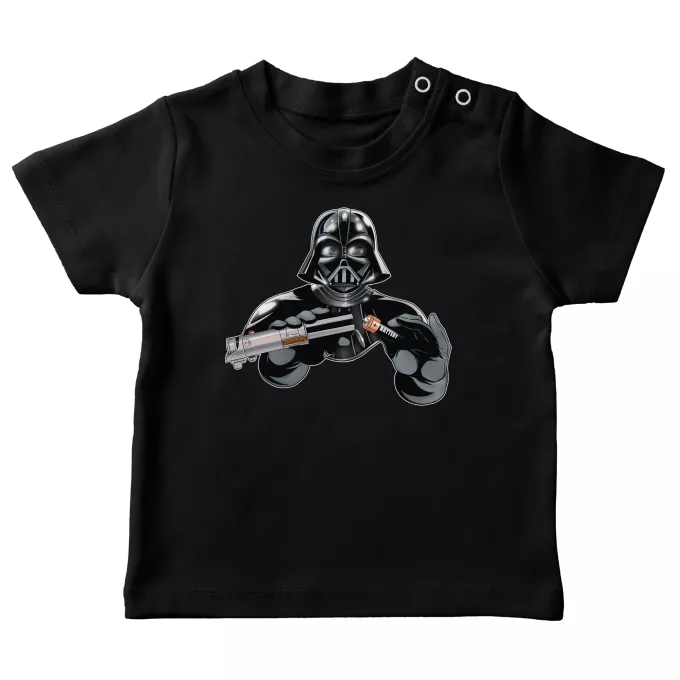 Baby T-shirts Parodi Stjärnornas krig Darth Vader