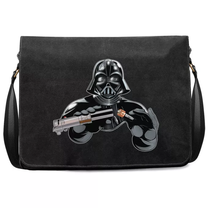 Premium Messenger Bag Parody of Star Wars Darth Vader
