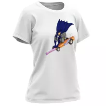 Damen T-shirt – Parodie auf Batman