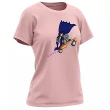 T-shirt Femme « La nouvelle Batte-Mobile !! » – Parodie Batman
