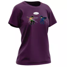 T-shirt Femme Zoro Roronoa « D'un Z qui veut dire... (Version qui dégénère » – Parodie One Piece
