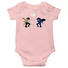 Body bébé (Filles) Zoro Roronoa « D'un Z qui veut dire... (Version qui dégénère » – Parodie One Piece