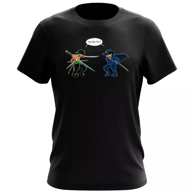 T-shirts Hommes Parodie One Piece D'un Z qui veut dire... (Version qui dégénère :) - Zoro Roronoa